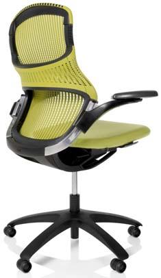 Knoll Generation Chair Lemongrass suspension fabric: Lemongrass