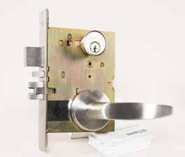 LOCKSETS 172 8700 Series Grade 1 Mortise 8700 Series Mortise Lockset Grade 1 Extra Heavy Duty Consistent dependable operation stands up to rigorous use and abuse Field reversible Exceeds Standards