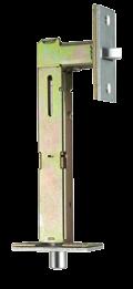 3 Finishes: US3, US10B and US26D FB810 FEATURES: Simple Door preparation Easy Installation Requires two (2) 1-1/8 Diameter holes and simple rectangular faceplate preps Dual use for metal