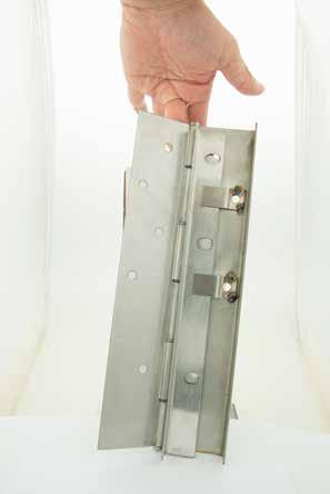 CONTINUOUS HINGES Full Wrap 37 CH952 FULL WRAP EDGE GUARD (EDGE MOUNT) CONTINUOUS HINGE For Doors Weighing up to