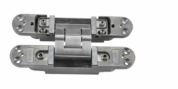 3D ADJUSTABLE HINGE Fully Concealed Only available in Canada 57 LH-AH03 up to 80kg/2pcs. (176 lbs.