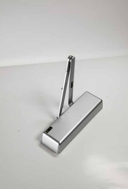 64 DOOR CLOSERS Extra Heavy Duty LH8016 Extra Heavy Duty Closer Suitable for educational, healthcare, main entrances and other high traffic application where maximum control of the door is required.