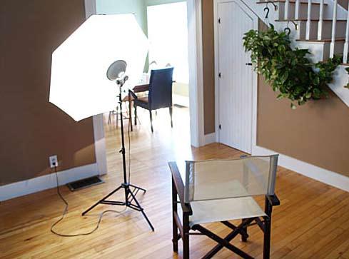 * 1 Small Strobe Light with Reflector * Camera with Infrared Slave Triggering Capabilities Coming Up with a Portrait Theme For this lesson, we decided to create a makeshift home studio for an after