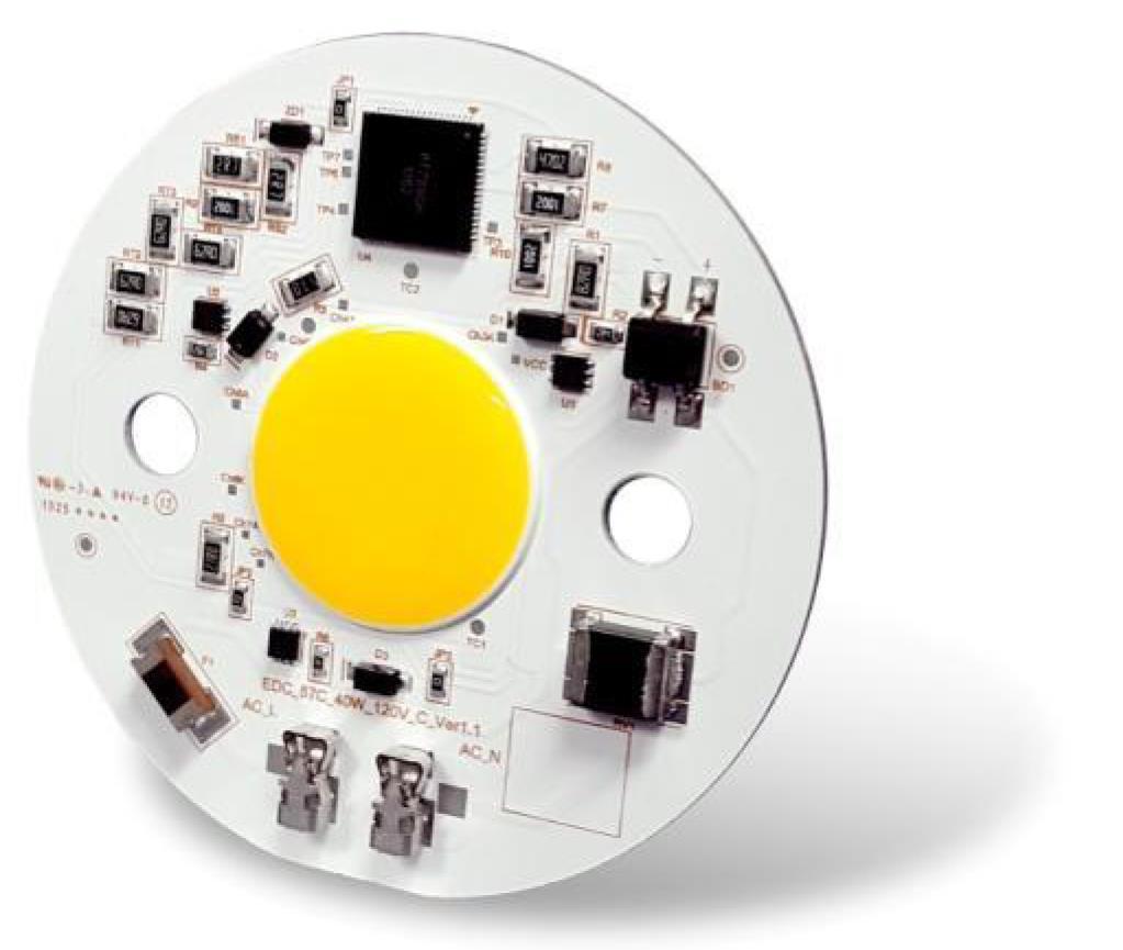 Tesla ACOB TRC57-30W-120 120V Direct Connect - AC LED MODULE Single CCT Flicker Free Triac Dimmable 57mm