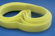 The polishing belt can be opened and closed as often as necessary. For use with grinding belt rollers and our polishing compounds and creams. Use a separate felt belt for each compound and cream grit.