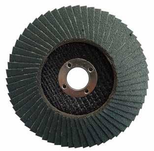 2.1 Flap Discs Zirconia Flap Discs Josco Brumby Zirconia Flap Discs are ideal for general purpose applications such as weld removal, grinding and clean-up of steel, stainless steel and aluminium, and