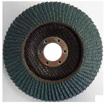 Zirconia grit is ideal for fast grinding and longer life. Glass fibre backed - no need for backing pads, can mount straight onto your angle grinder. BDZ100120 BDZ11540 BDZ12740 Part No.