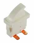 Push Switch (For Refrigerator) : 0.7A 250V~ T85 1E5 : DC 2-4V 1A 100mΩ OR LESS : -10 C TO 85 C : 100,000 CYCLES 8204 C = 13.0 (MAX TRAVEL POSITION) B = 11.6 (TERMINALS "OFF" POSITION) A = 4.