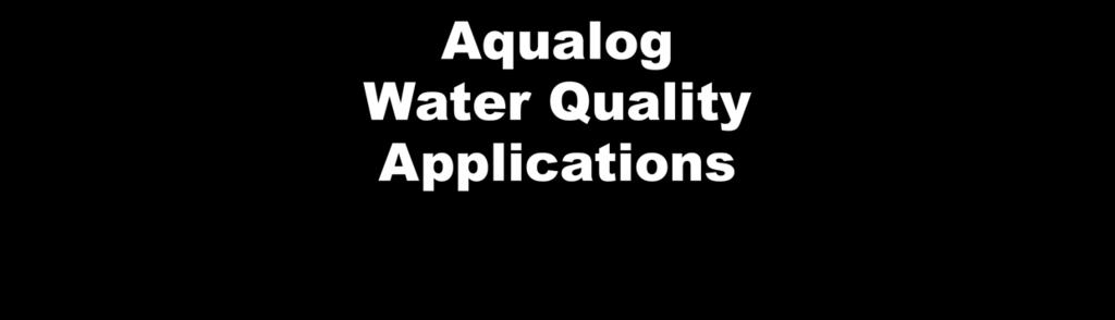 CDOM Aqualog Water