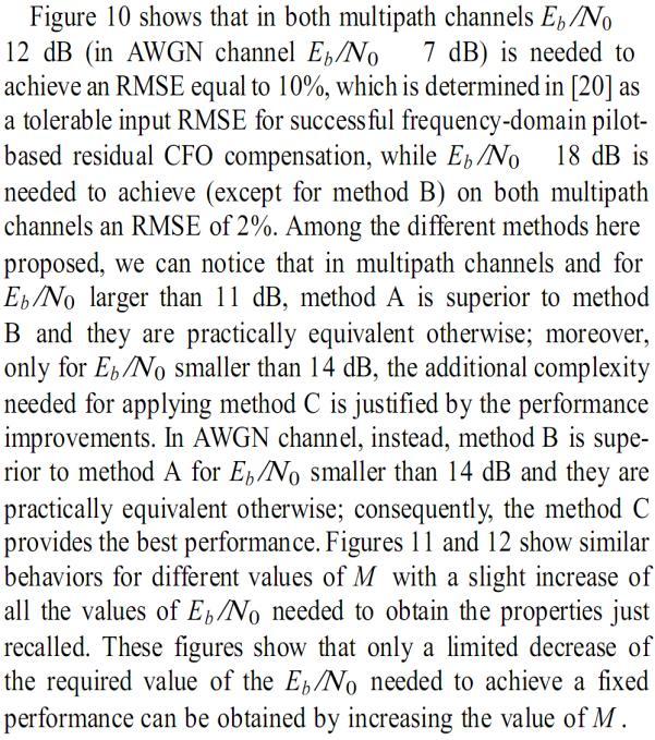 CONCLUSIONS The problem of blind synchronization for OFDM/OQAM systems has been considered.