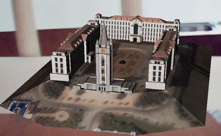 Poonsri Vate-U-Lan, Ed.D. B. Museum and Dormitory Fig. 7 Augmented Reality of Museum and Dormitory, Assumption University Fig.