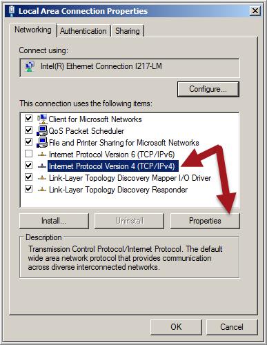 12 Make note of the current IP address, Subnet mask, and Default gateway, if they are configured.