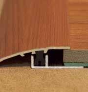 end universal ramp Uses: Transition to floor coverings or vertical surfaces