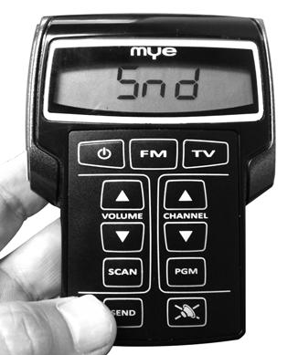 It must be programmed to detect and lock in the MYE Entertainment transmitters as well as the other compatible brand transmitters.