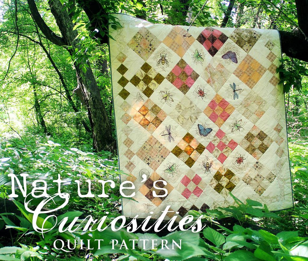 Nature s Curiosities Quilt Showcase the vibrant Miniature Menagerie machine embroidery designs from Urban