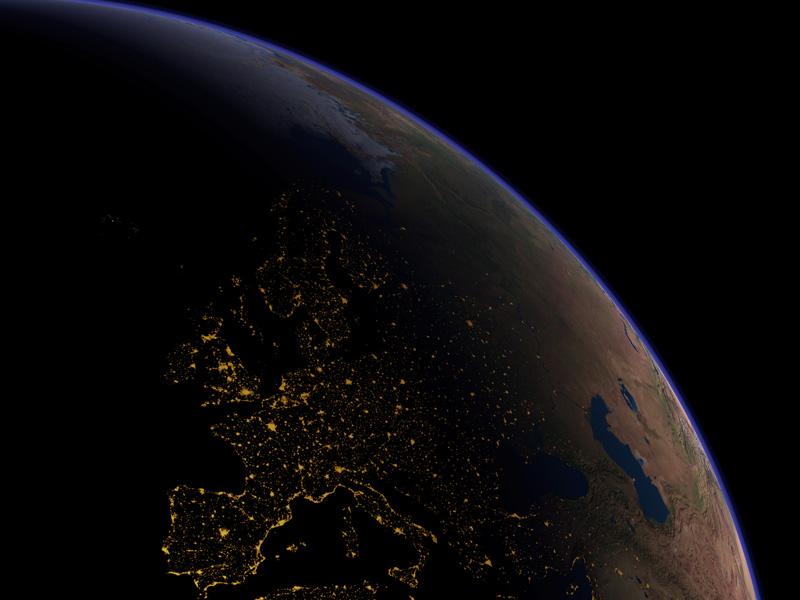 Europe by night Interplanetary