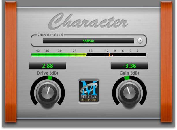 4. Introduction Character is a modeling plug-in for digital audio workstations.