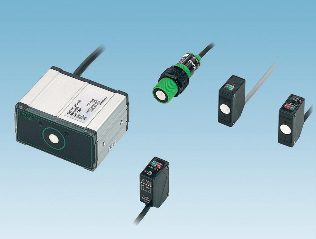 3. Ultrasonic Sensors Ultrasonic sensors detect
