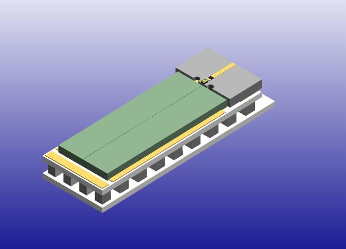 MQW chip Packaging: 14-pin butterfly