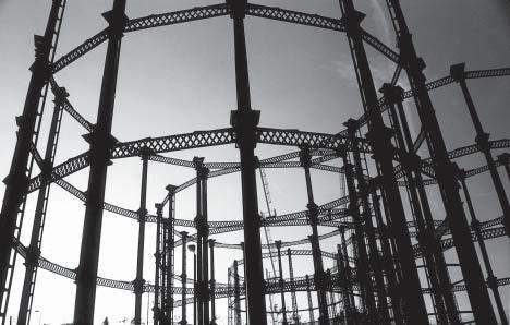 London Independent Photography - Summer 2003 The Gasometers - King s Cross Your makers sculpted you to rise as high as King s Cross Station s arch.
