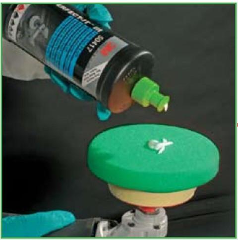 Polishing Abbrasive material is bond to a tool (disc, belt) or it is a media (paste) freely between