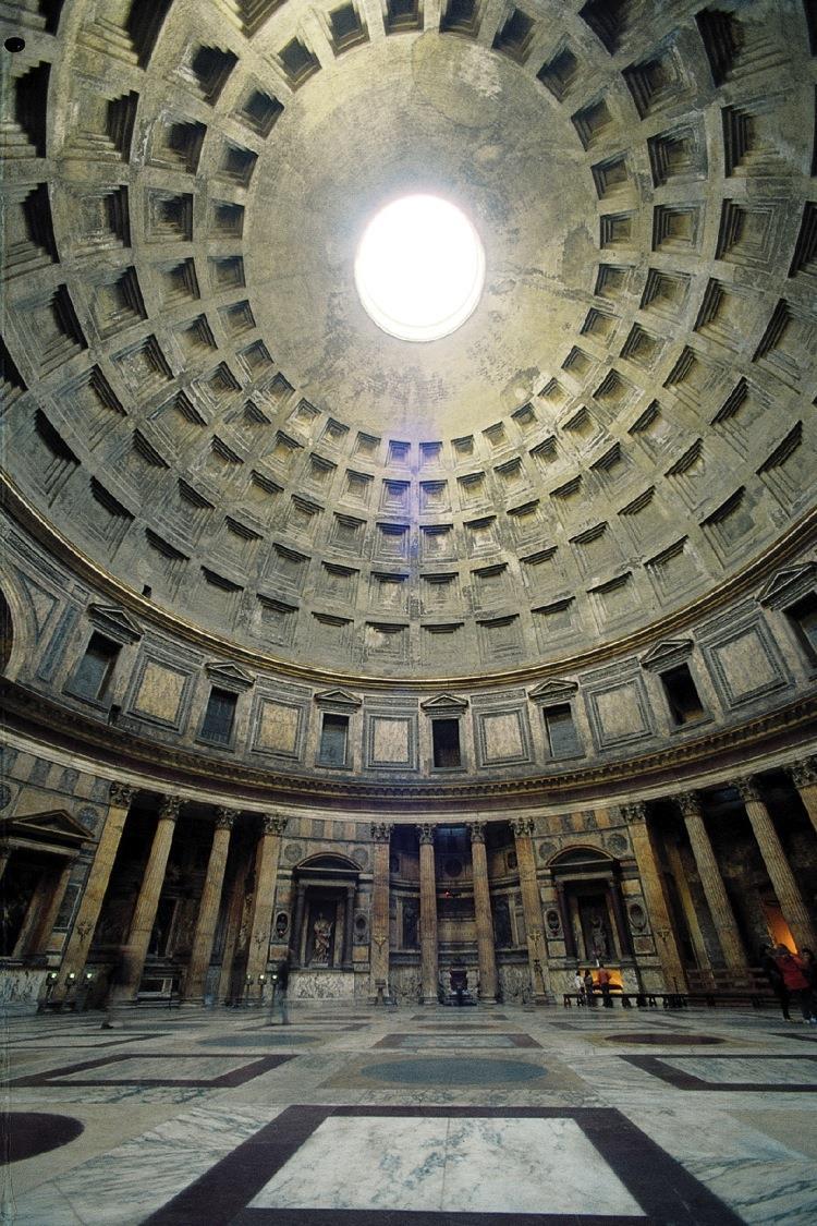 Interior of the Pantheon,