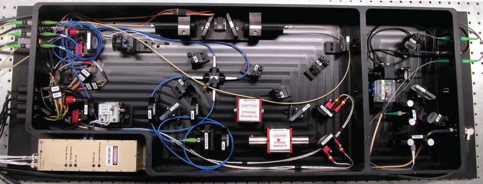Chapter 2: Drivers July 2007 Page 19 of 37 Pump module Switch-out E12282J2 Regen resonator compartment Diagnostics compartment Figure 2.2-2 Photograph of a diode-pumped regenerative amplifier (DPR).