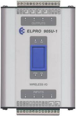 Wireless I/O (905U-1,2,3,4) Wireless I/O for control and monitoring of analog, discrete and pulse signals 20 mile range, extend range with repeaters IntelliPolling and Exception Reporting technology