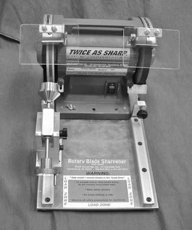 Part Names for Rotary Blade Sharpener INDUSTRIAL GRADE