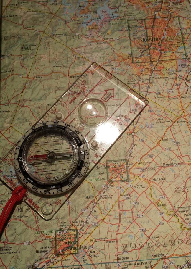 An inexpensive but useful compass,