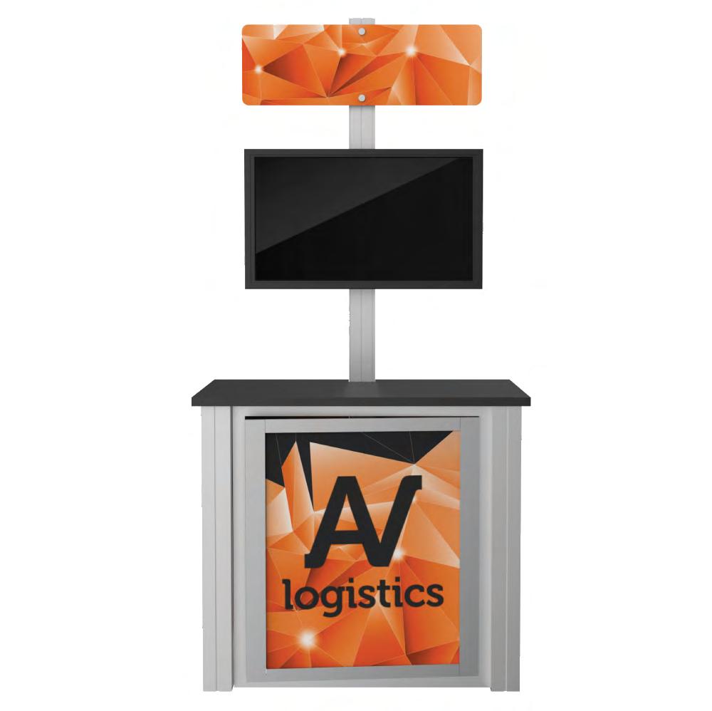 KIOSKS THAT EXTRA SOMETHING. Our kiosk rentals offer even more solutions and can be easily integrated into any size display.