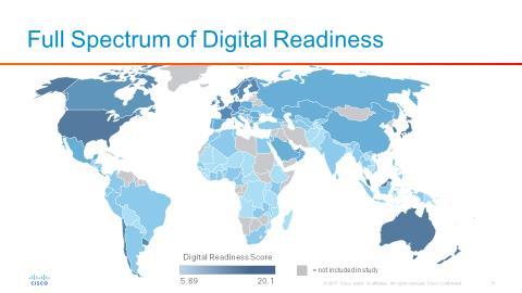 Past studies have found a relationship between ICT or network readiness and a country s GDP.