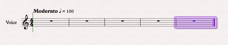 Click once on the template and you will be asked to choose your desired instrument (we will choose