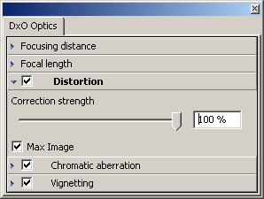 Because the effects of orientation are most visible on the correction of distortion, previewing distortion correction may help you decide in which orientation you shot the pictures.