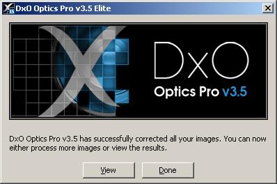 When Raw images have been processed and saved only in DNG format, they cannot be displayed in DxO Viewer, and so in this case the View button will be grayed out.