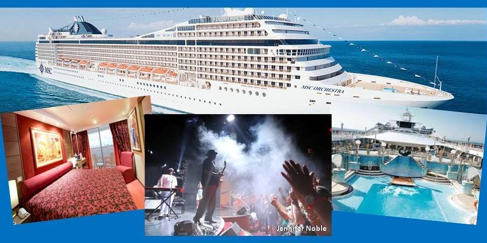 5 days cruising to the rhythm of the Blues In partnership with MSC, the first cruise company in Europe and the Marseille agency VOYAGES BYBLOS, (established since about fifteen years in the 7th