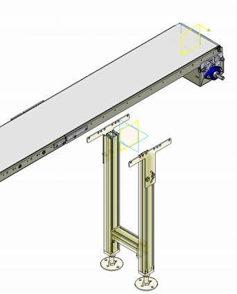 Frame Joint Stands 0182FJ--H1-H2-WW The 0182FJ-H1-H2-WW stands are designed for support where two frame