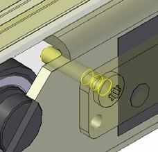2-1. Then, mate the assembly with the inside face of a bracket to the corresponding side of the conveyor frame. See Fig. 2-2.