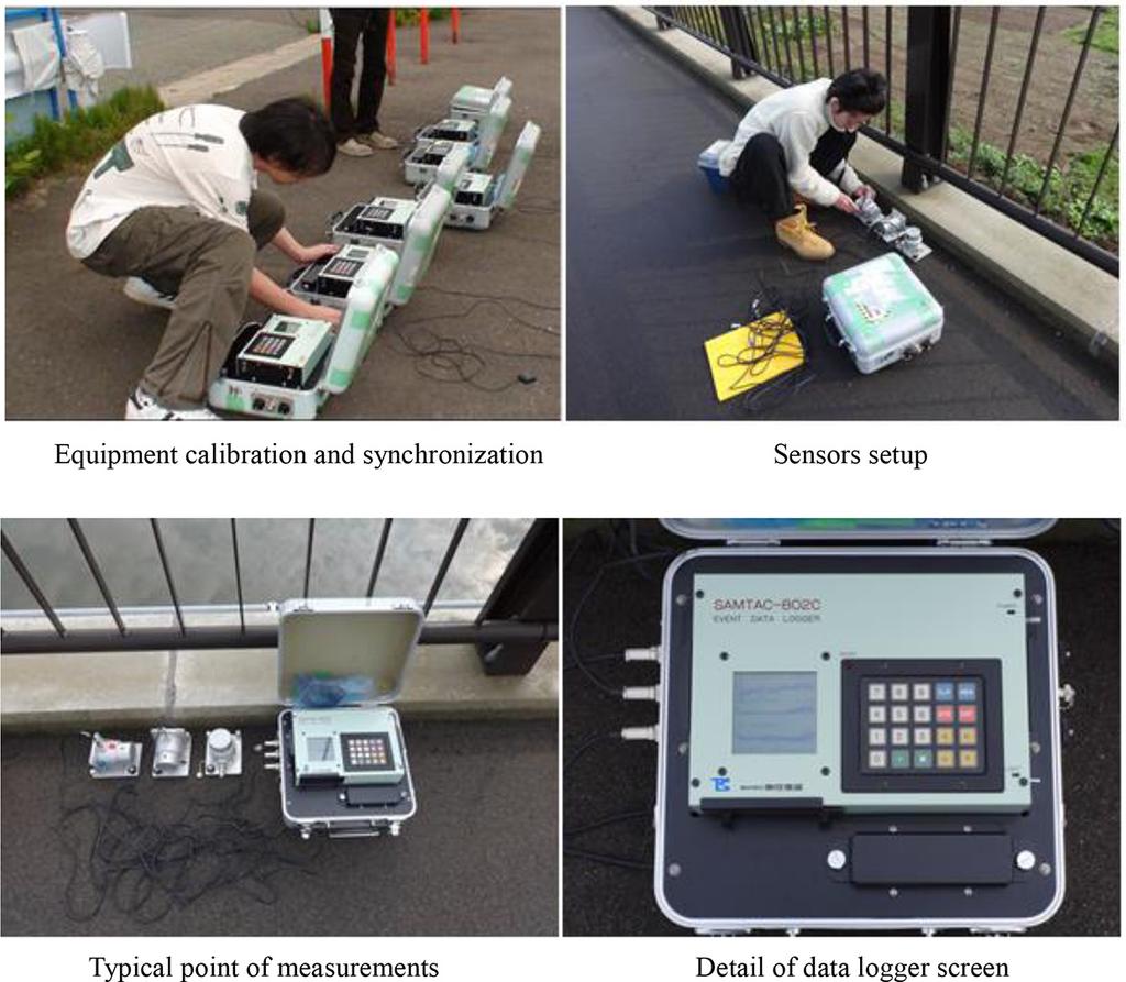 C. Cuadra, et al., Int. J. of Safety and Security Eng., Vol. 6, No. 1 (2016) 43 Figure 4: Details of measurements and equipment.