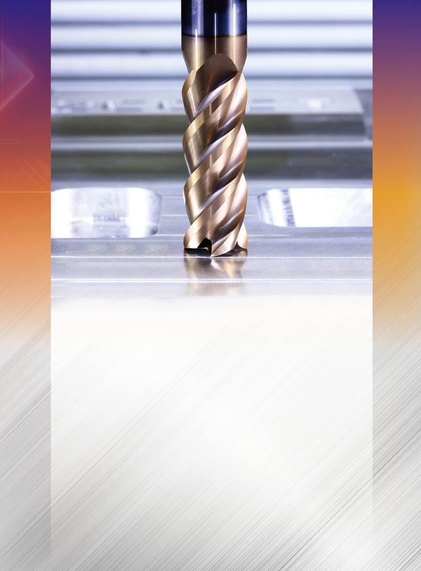 Series HMX Application 70HRC HM 60HRC HMX HMX Series Series is well-suited is well-suited for machining for machining of high hardness materials