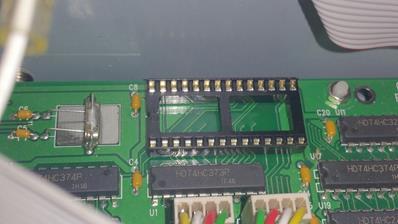 Once the chip begins to move switch to the opposite side of the chip and do the same thing until the chip