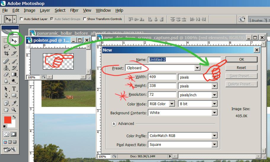 (Double click on the words Layer X to assign it a name as to keep track of project elements 3 (Red) New Layer Adjustments - make global changes