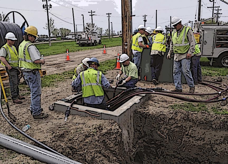 an advanced technical course on underground distribution design.