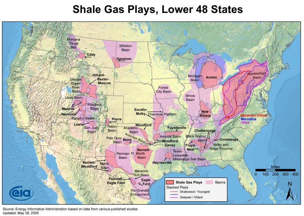 Area Analysis Shale Natural Gas Natural Gas Over the last 10 years, advances in horizontal drilling techniques have made it possible to profitably access trillions of cubic feet of United States gas