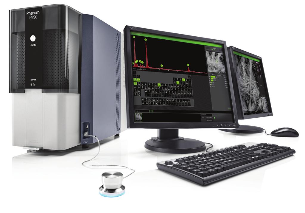 Phenom ProX: The Top-of-the-Range for High-Resolution Imaging and Analysis The Phenom ProX desktop