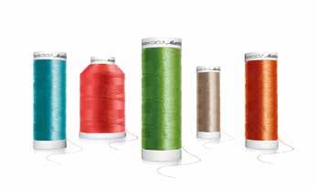 Or POLY SHEEN, the charming embroidery thread, which impresses through its incredible brilliance of colour.