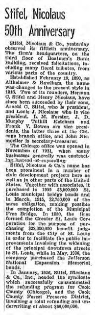 Innovation indeed was evident in 1930, when trying times for St. Louis required even greater creative response.
