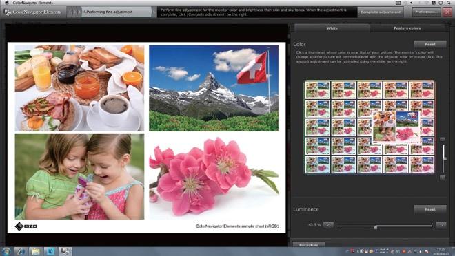 suitable settings for displaying photos. For the retouching software settings, refer to pages 9 and 10.