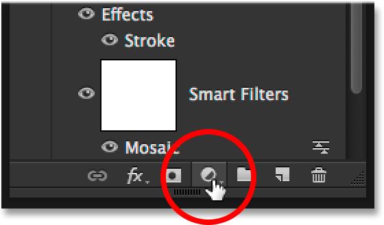 Clicking the Stroke visibility icon.