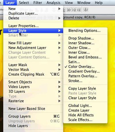 - Click a layer to select it; doing so allows you to edit it directly with any tool, without affecting the other layers.